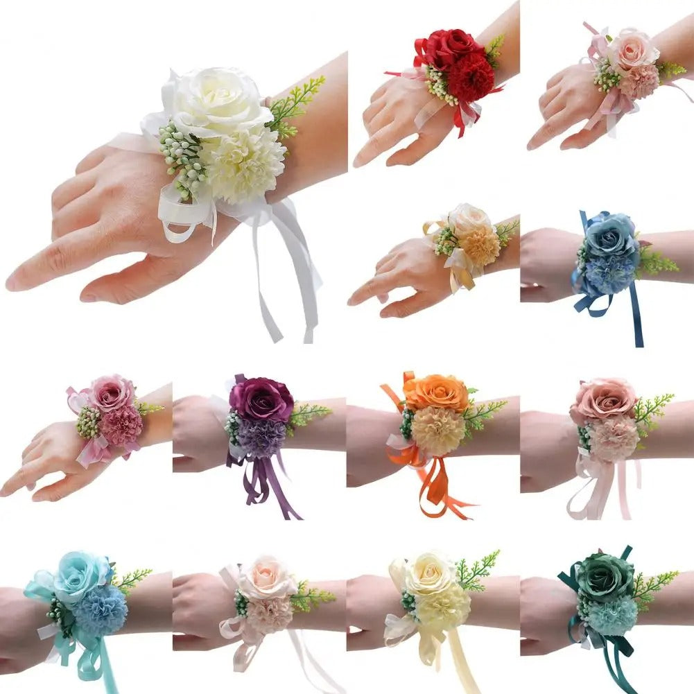 Blessed Roses & Elegant Dresses for the Wedding of Her Dreams.