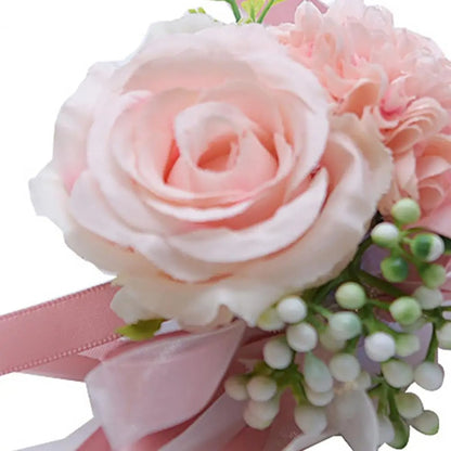 Blessed Roses & Elegant Dresses for the Wedding of Her Dreams.