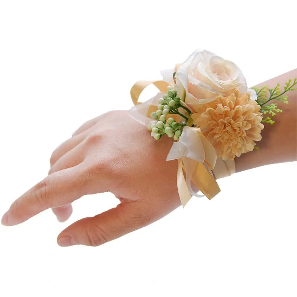 Blessed Roses & Elegant Dresses for the Wedding of Her Dreams.