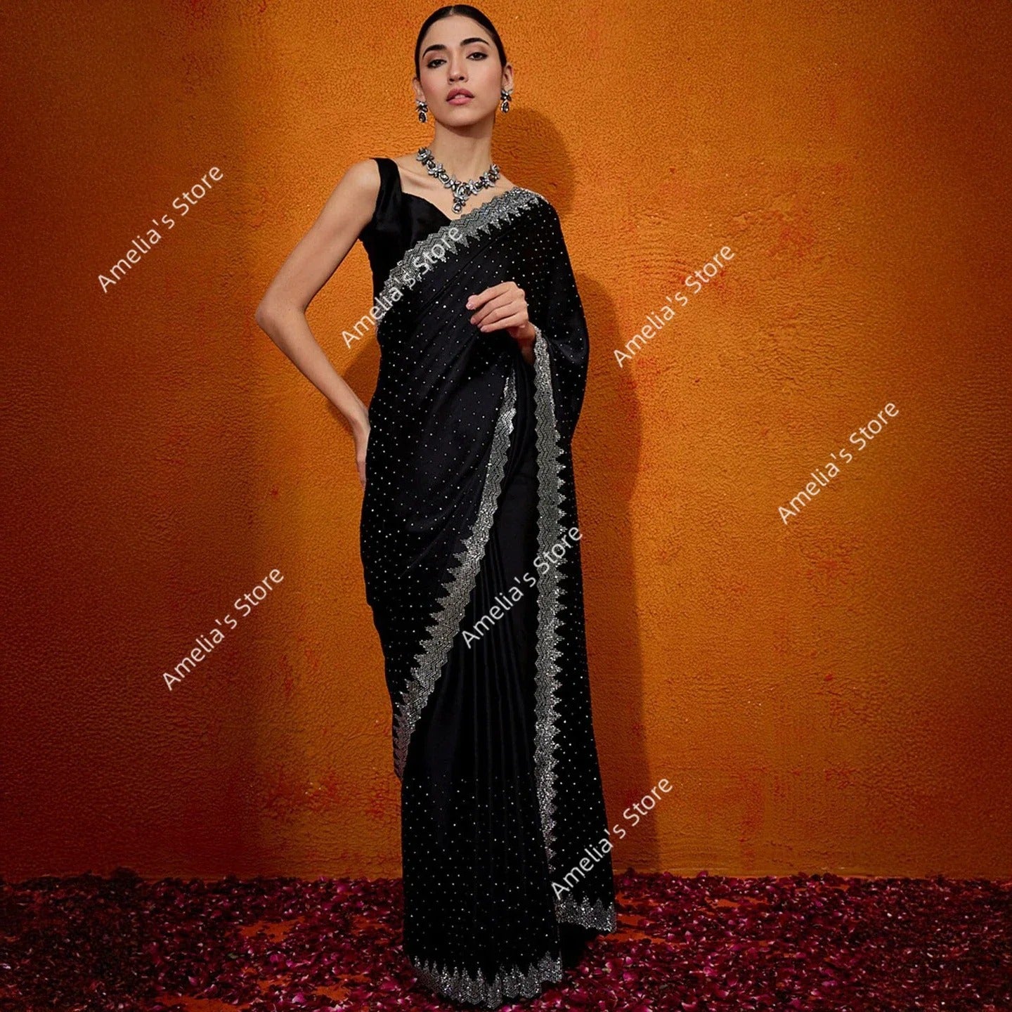 Dark Green Banarasi Saree - Perfect Connecticut Wedding Gift