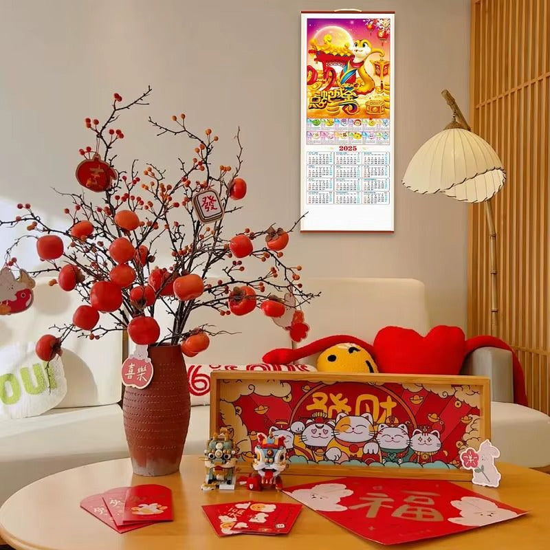 Best Chinese Wall Scroll Calendar 2025 – Custom Desk Calendars Bulk & Bulk Desk Tops