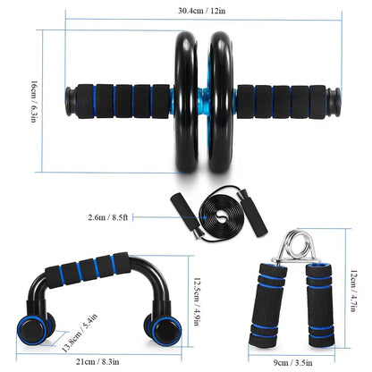 5-in-1 Heimtraining Set | Multifunktionales Fitnessgerät für Zuhause